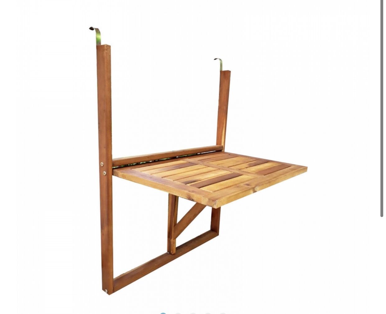 New in box folding wooden desk table