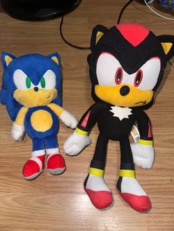 Sonic and Shadow the Hedgehog Plush Set