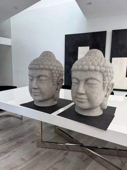 Buddha Head Outside/Inside Decor