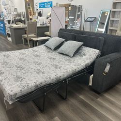 No Money Down Ashley Altari Slate Queen Sofa Sleeper 