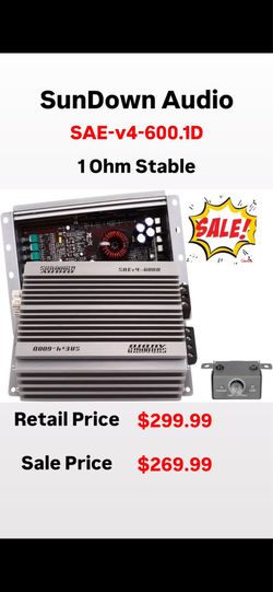 Sundown Audio Sae-600.1D On Sale