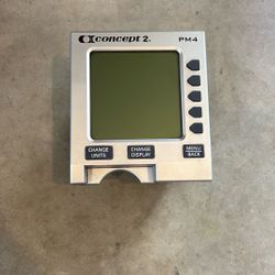 Concept 2 Rower PM4 Display