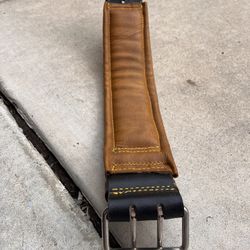 4inch Leather Dog Collar