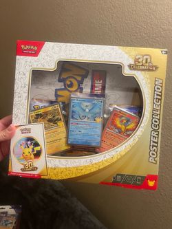Pokémon TCG 30th Celebration Poster Collection Box