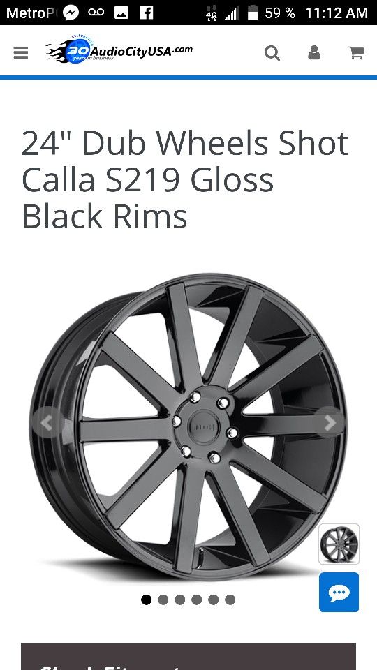 Rines dub 24" 6 virlos para Chevy,gmc,cadillac,y más