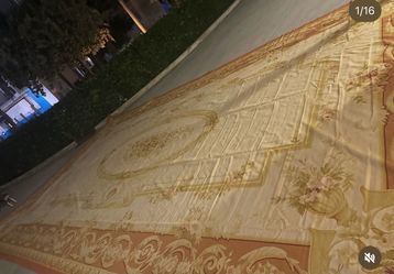 30x20 handmade French rug