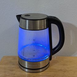 Peach Street Speed-Boil Electric Kettle with blue 🔵 light 1.7L Water Boil