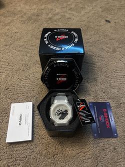 Casio G-Shock Watch White Translucent