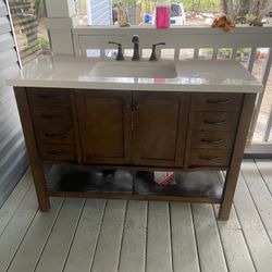 Restroom Cabinet Sink 