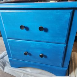 Distress Blue Drawer