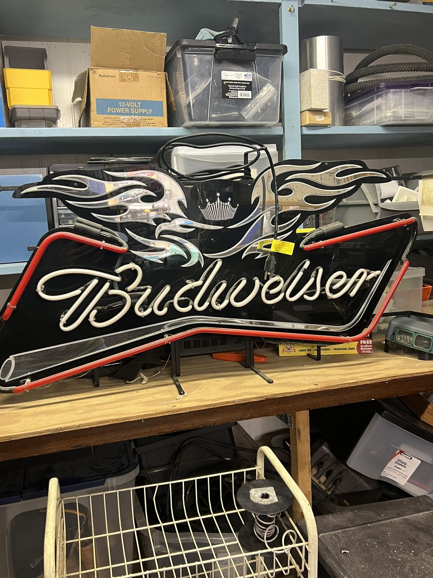Flying Eagle Budweiser Neon Sign