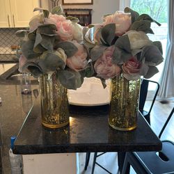 Fake Flower Bouquets And Vases