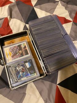 121 Football Cards + 1 Basketball Card