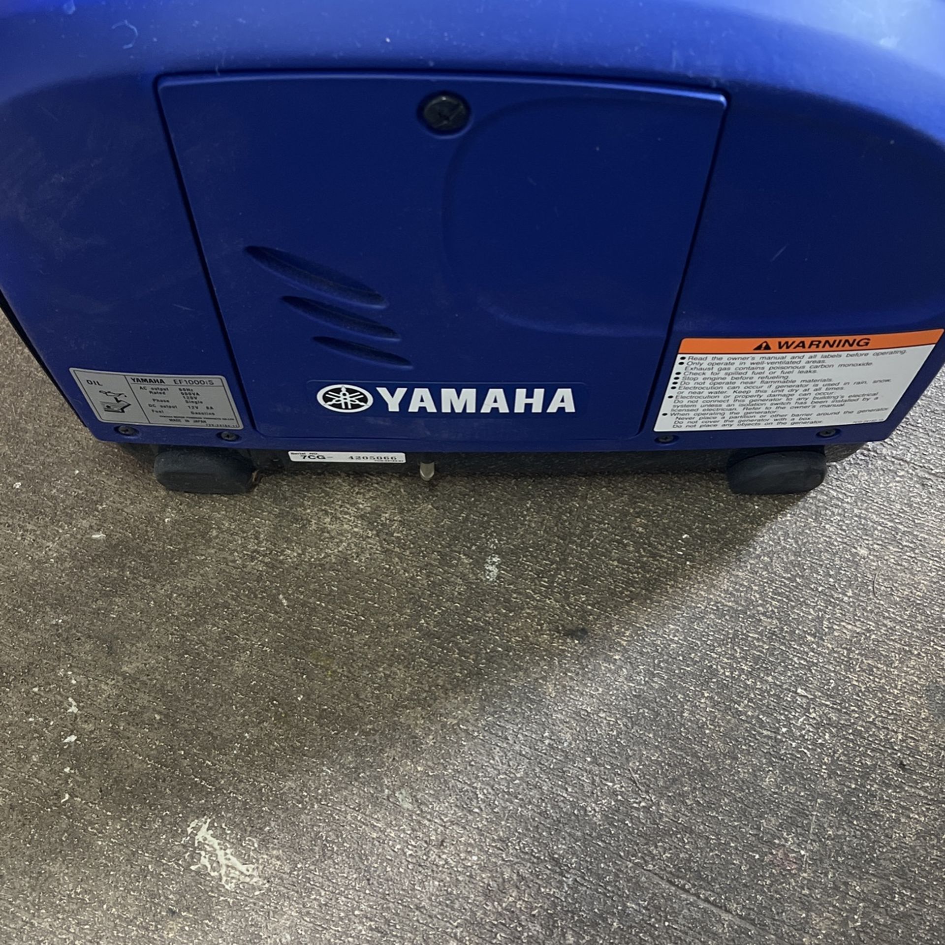 Yamaha EF1000. IS. Inverter. Generator for Sale in Seatac, WA OfferUp