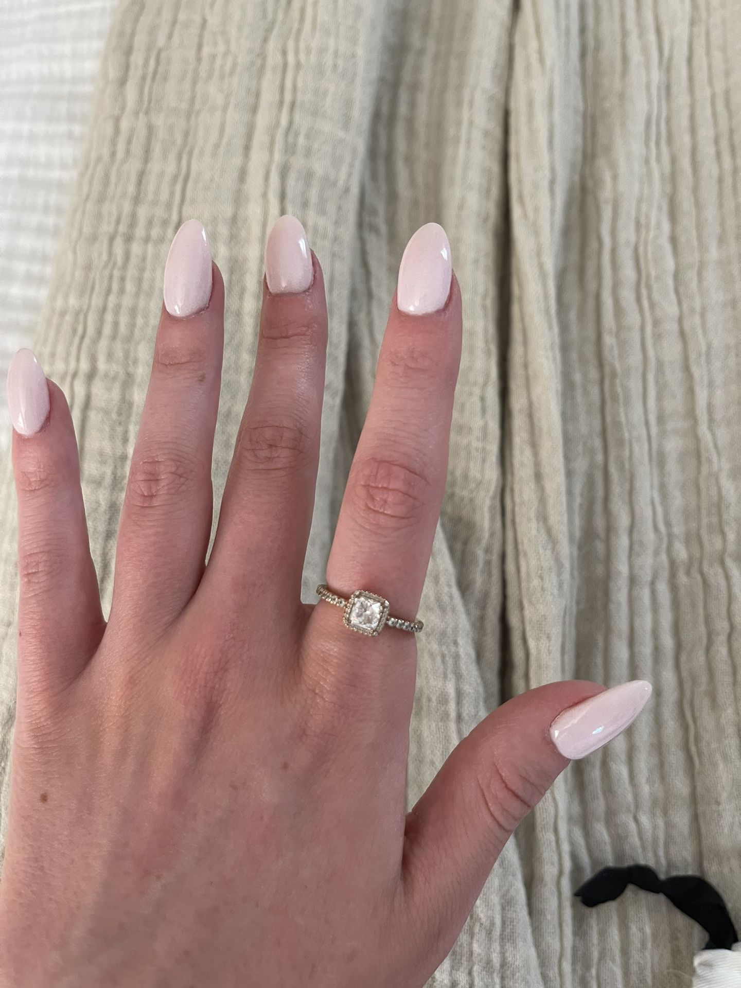 Pandora Rose Gold Square Ring