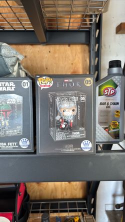 Die cast Thor Funko Pop open box
