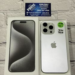 IPHONE 15 PRO MAX 512GB UNLOCKED