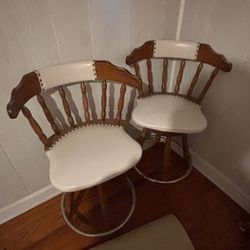 SET OF 4 STOOLS