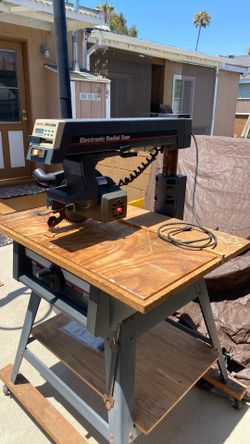 Craftsman 10” electronic radial arm saw