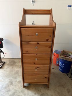 MONDAY ONLY: tall dresser