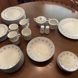 Fine China Set, Blue Dawn 