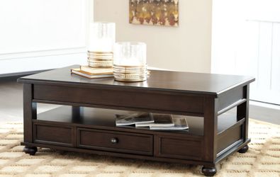 Barilanni Coffee Table with Lift Top