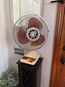 VTG Tatung Deluxe Oscillating Fan 3 Speed High Torque Tested