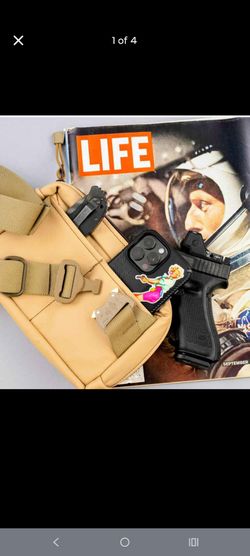 Tight Chutes 'Voyager 2' Leather Concealed Carry Bag+MARS Lo Pro