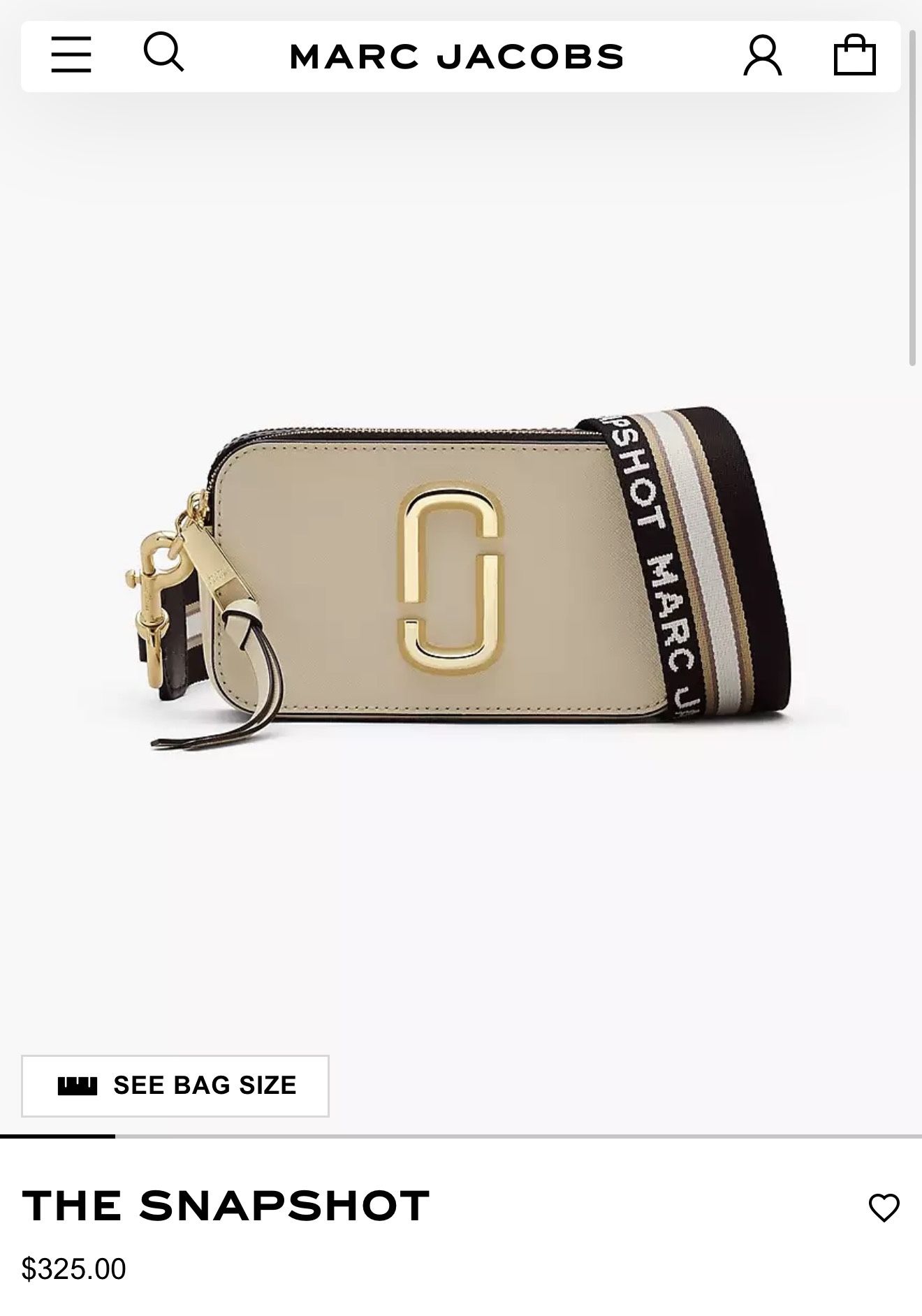 marc jacobs bag