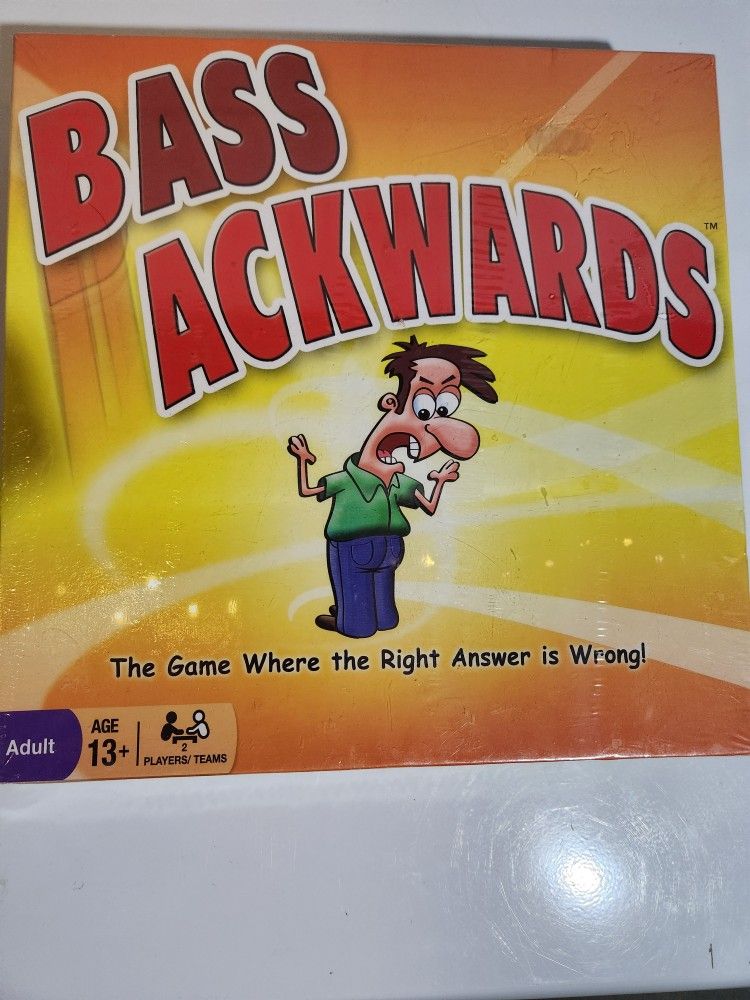 Bass Ackwards Game (New In Orig. Film)