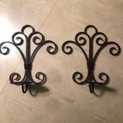 Candle Holder Wall Mount Iron