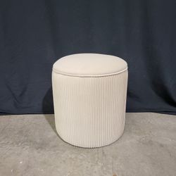 Round Pouf Ottoman 