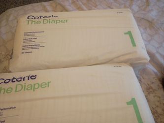 2 packs of 33 diapers