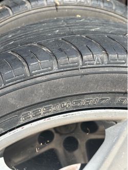 Wheel and tires
