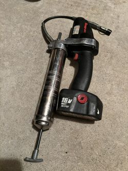Snap-On Grease And Battery And Charger
