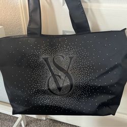 Black Victoria secret bag with tags