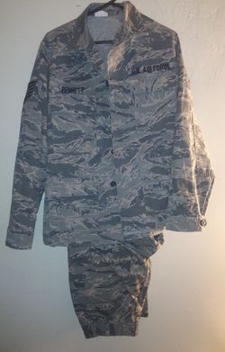 Real Air Force Camo Uniforms/Fatigues
