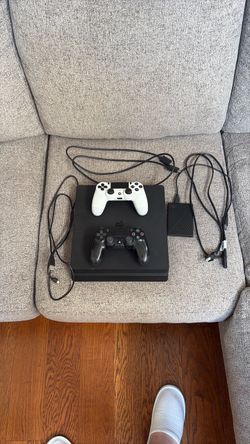 Sony PS4 Slim 500GB + 2TB External Hard Drive + 2 Controllers
