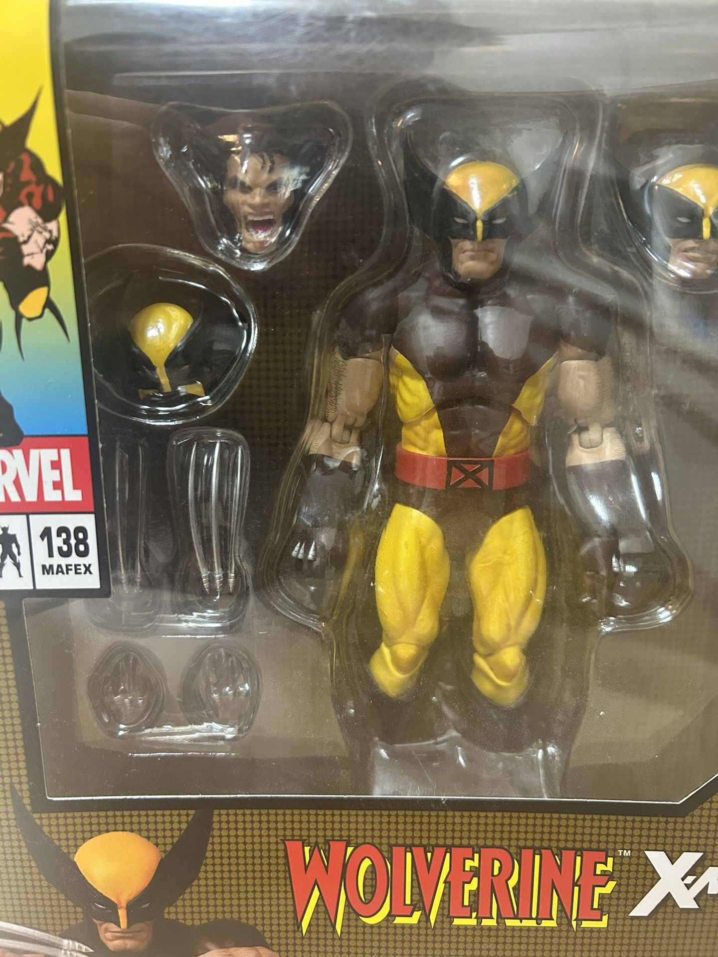 Wolverine Brown Suit No. 138 MAFEX MEDICOM MARVEL