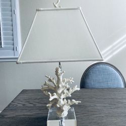 Ethan Allen Coral Lamp 