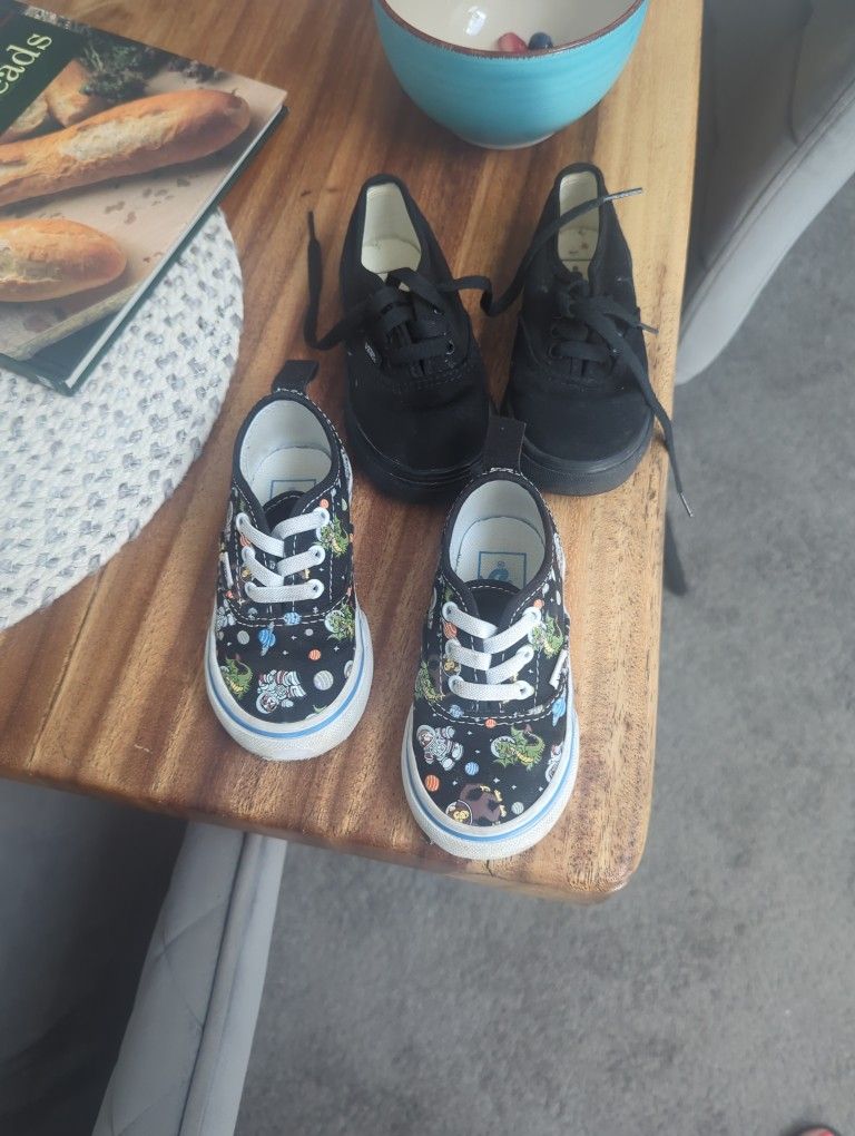Vans Baby Shoes Size 6&7
