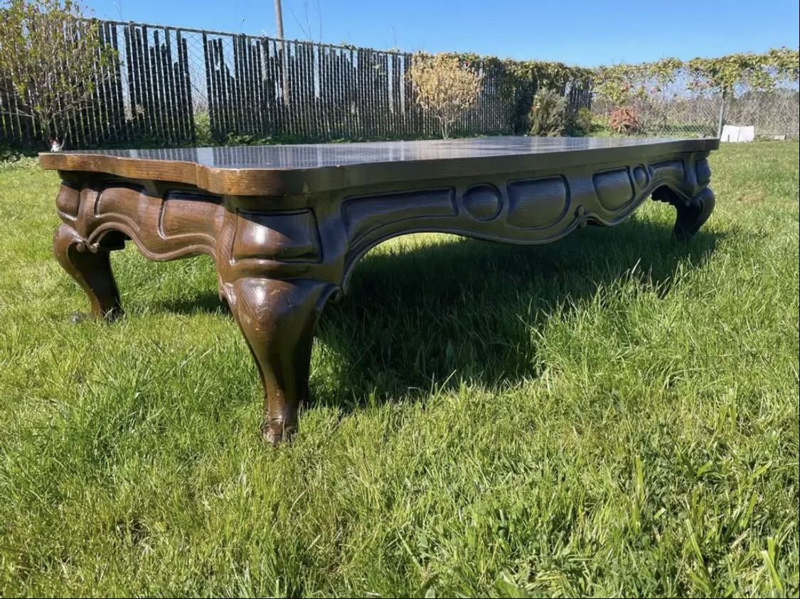 Antique Wood Coffee Table