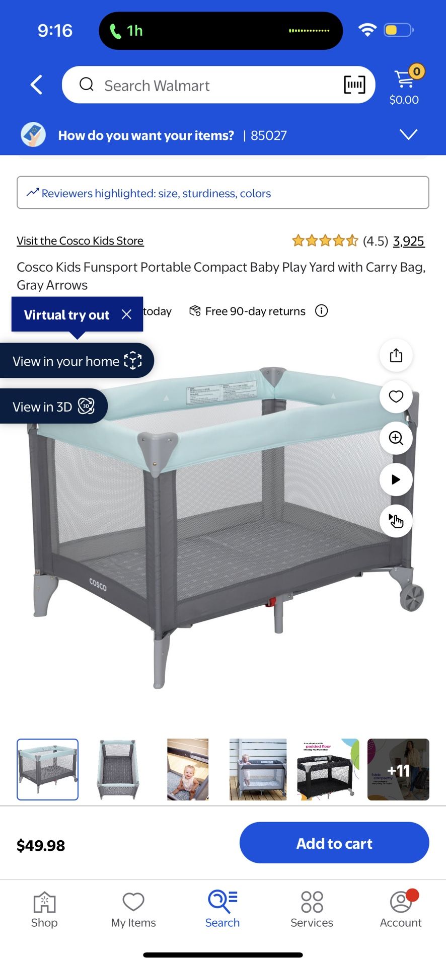 Costco Playpen