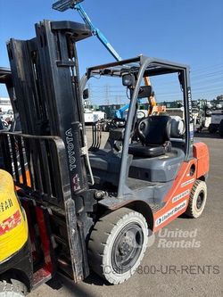 2019 Toyota 8FGU30 6K Propane Warehouse Forklift
