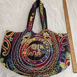 Handbag - Tribe Azure