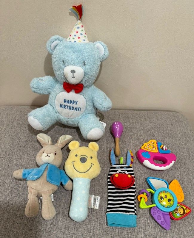 Plushies And Rattles