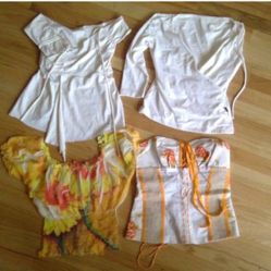 Vintage Brazilian summer tops (size S)