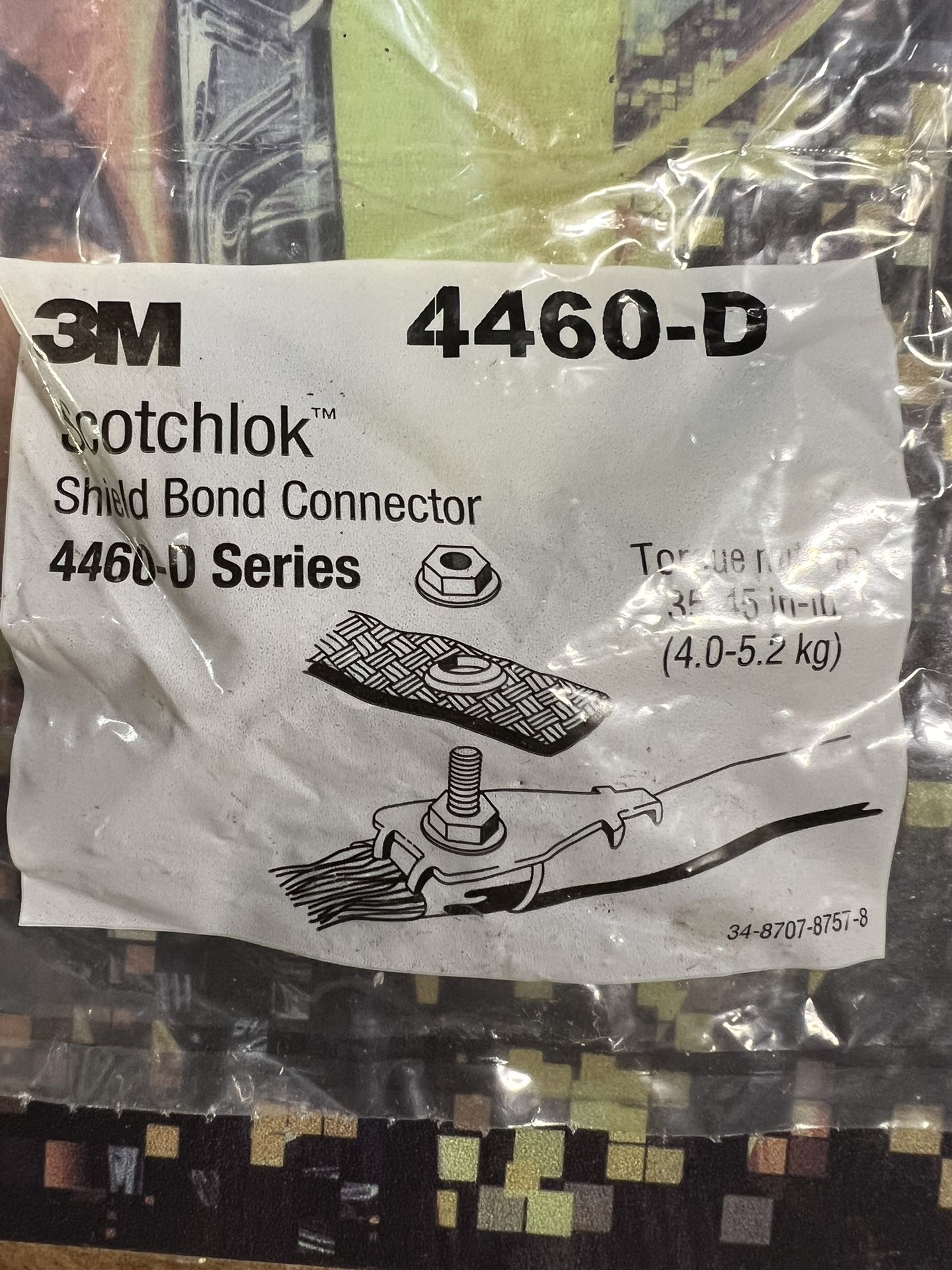 3M 4460 D Shield Bond Connectors. 