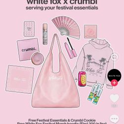 White Fox x Crumbl Cookie Collab 