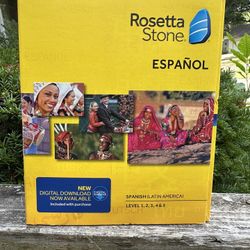 Rosetta Stone Spanish Edition 